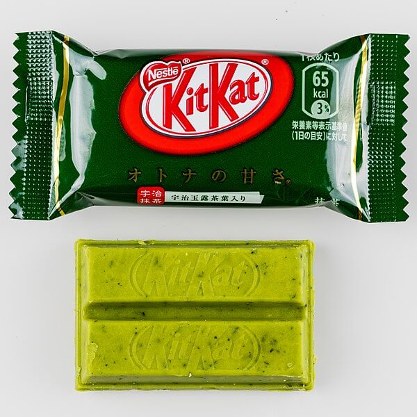 kitkat matcha tea